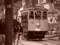 O bonde de  Santa Tereza, no Rio de Janeiro - RJ