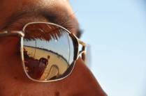 Obsservando praia do Rio São Francisco em Januária - MG