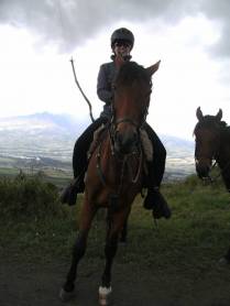 Passeio à cavalo vestida à carater! (região do Cotopaxi - Equador)