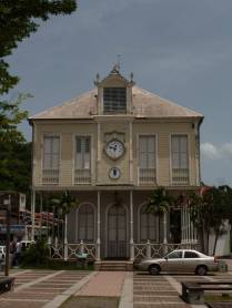 Prédio histórico de St. Pierre, antiga capital de Martinica