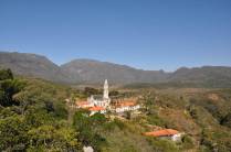 Santuário do Caraça - MG visto do Cruzeiro
