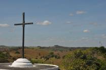 Vista do alto da colina em Laranjeiras - SE