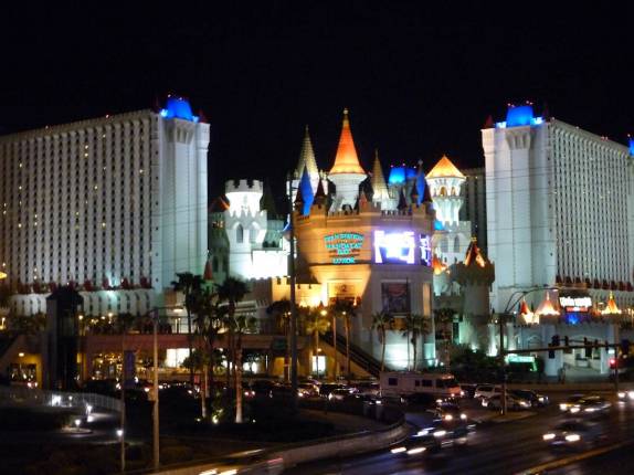 A arquitetura de Las Vegas - Nevada, nos Estados Unidos A arquitetura de Las Vegas - Nevada, nos Estados Unidos