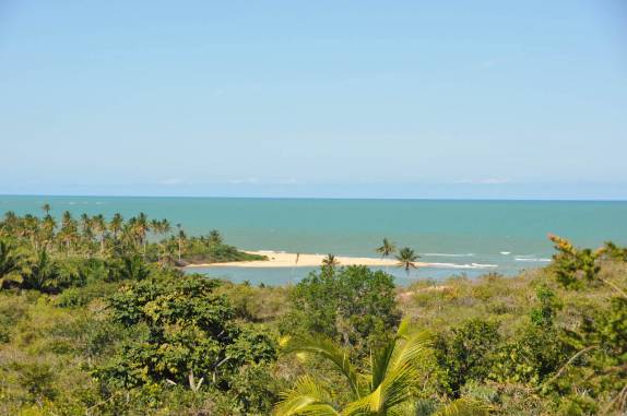 A barra do rio Caraíva - BA A barra do rio Caraíva - BA