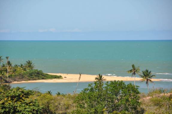 A barra do rio CaraÃva - BA A barra do rio CaraÃva - BA