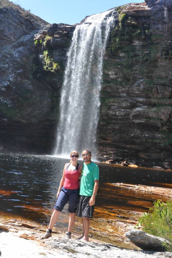 A bela Cachoeira do Bicame, na Lapinha, região da Serra do Cipó - MG A bela Cachoeira do Bicame, na Lapinha, região da Serra do Cipó - MG