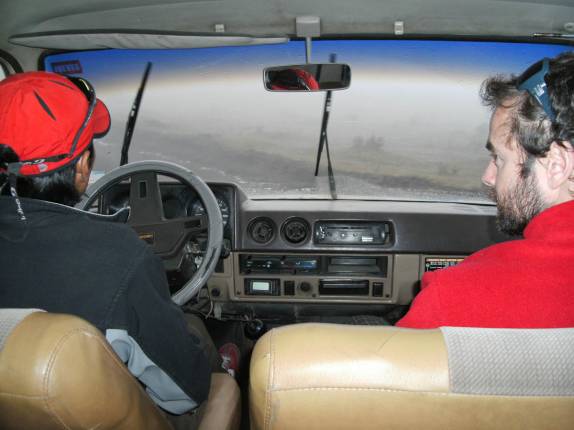 A caminho do Cotopaxi (Equador)