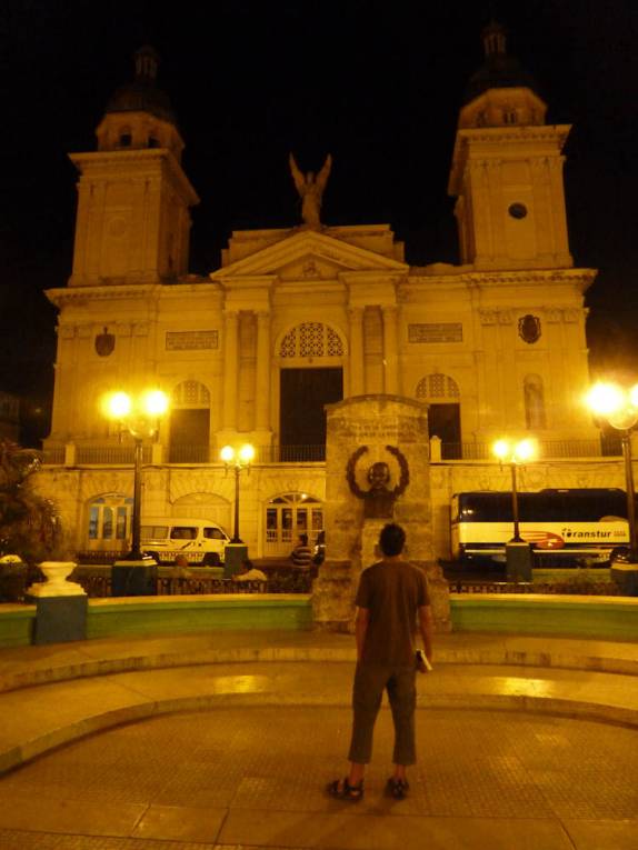 A Catedral no Parque Céspedes, coração de Santiago de Cuba