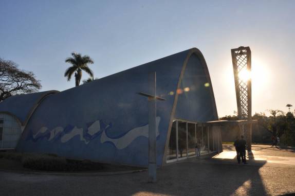 A Igreja da Pampulha, em Belo Horizonte - MG