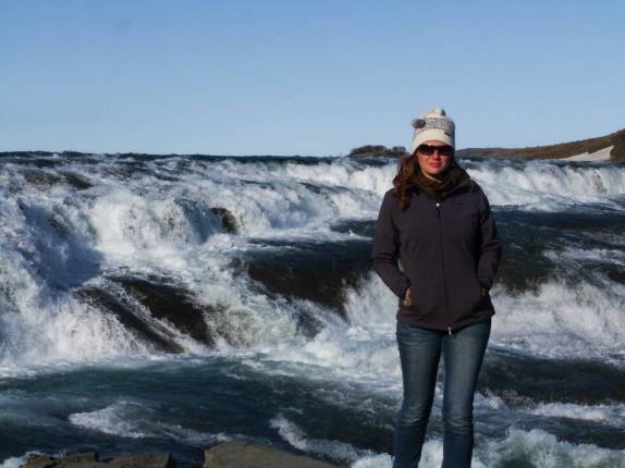 A majestosa Gullfoss, uma das principais atrações do Golden Circle, na Islândia