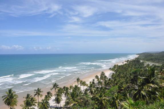 A praia de Itacarezinho, em Itacaré - BA A praia de Itacarezinho, em Itacaré - BA