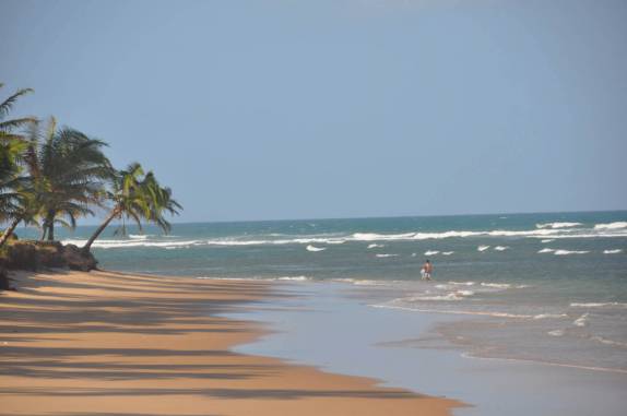 A praia Taipus de Fora, Península do Maraú - BA