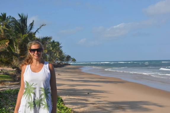 A praia Taipus de Fora, Península do Maraú - BA