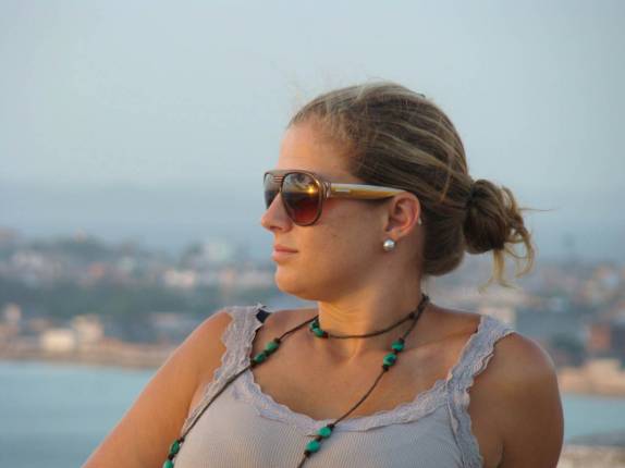 Admirando o pôr-do-sol em Salvador - BA Admirando o pôr-do-sol em Salvador - BA