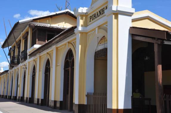 Antiga estação de trens, atual museu do cangaço em Piranhas - AL