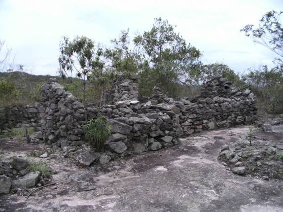 Antigas casas de garimpeiros, no Parque Municipal do Garimpo, em Mucugê, na Chapada Diamantina - BA