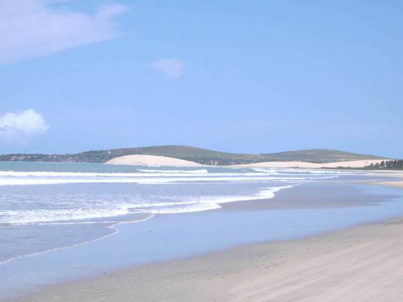 AS dunas e os serrotes de Jericoacoara - CE AS dunas e os serrotes de Jericoacoara - CE