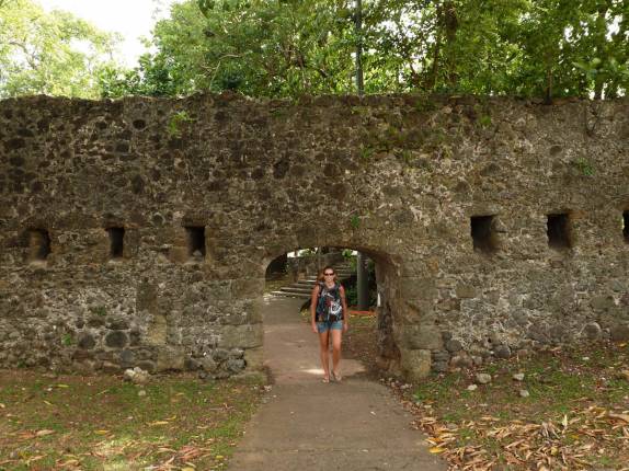 Atravessando o parque La Savane, o principal de Fort-de-France, capital da Martinica Atravessando o parque La Savane, o principal de Fort-de-France, capital da Martinica