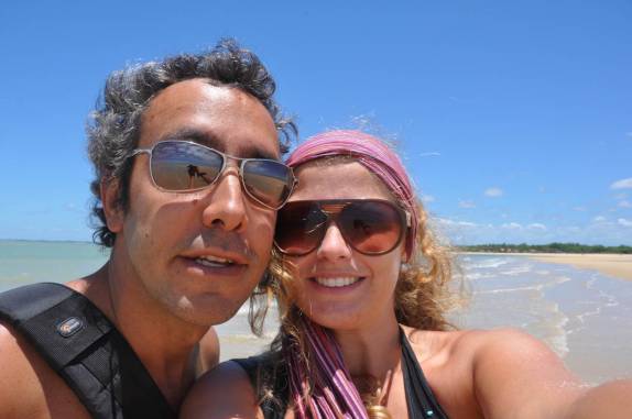 Auto-foto em Corumbau -  BA