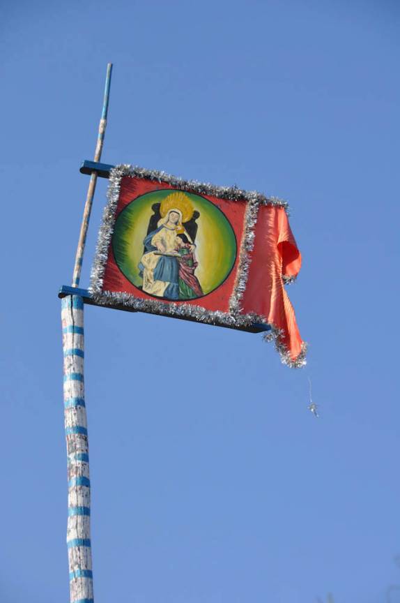 Bandeira em Inhaí - MG
