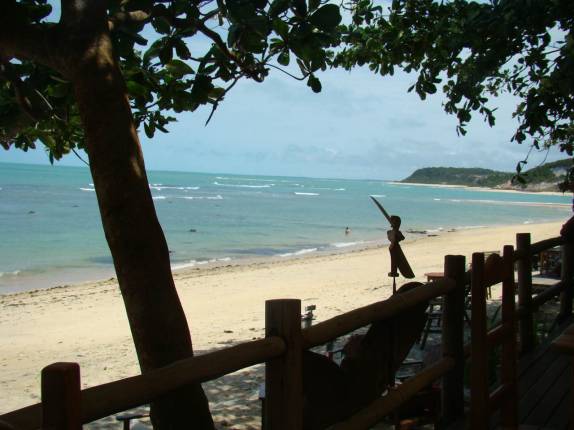 Bar na praia de CoruÃpe, em Trancoso - BA Bar na praia de CoruÃpe, em Trancoso - BA