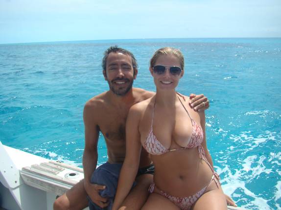 Barco em Long Island - Bahamas