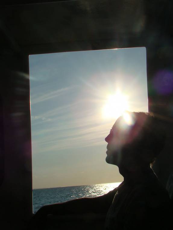 Barco que faz a ligação entre Provo e North Caico Barco que faz a ligação entre Provo e North Caico