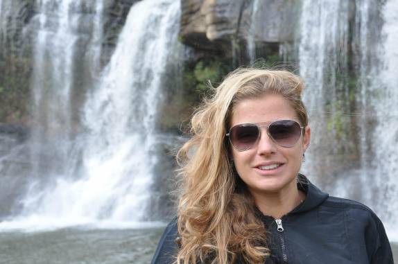 Cachoeira da Fumaça em Carrancas - MG. Não é aconselhável nadar...