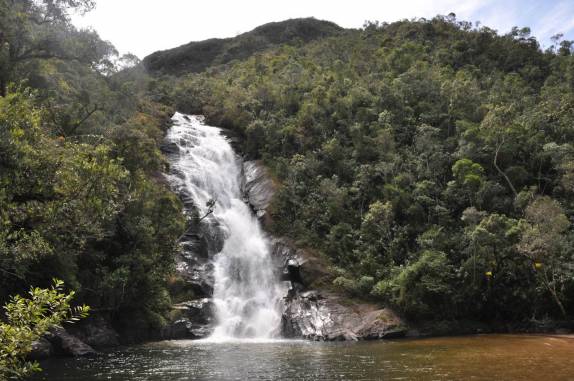 Cachoeira de Santo Isidro, no Parque Nacional da Serra da Bocaina - SP