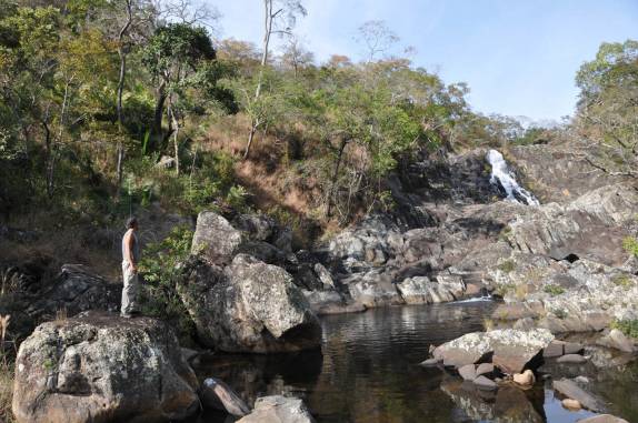 Cachoeira do Brocotó, no Parque Nacional das Sempre-Vivas, em MG Cachoeira do Brocotó, no Parque Nacional das Sempre-Vivas, em MG
