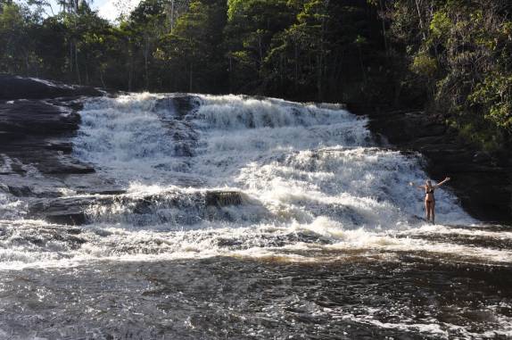Cachoeira do Demé, em Tremembé, na Baía de Camamu - BA Cachoeira do Demé, em Tremembé, na Baía de Camamu - BA