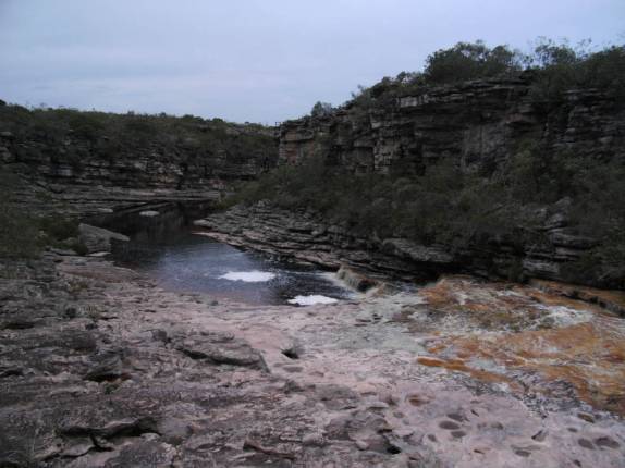Cachoeira do Tiburtino, no Parque Municipal do Garimpo, em Mucugê, na Chapada Diamantina - BA