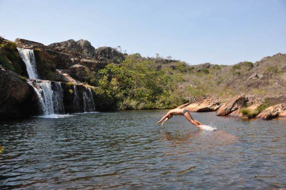 Cachoeira dos Cristais, próxima à Diamantina - MG Cachoeira dos Cristais, próxima à Diamantina - MG