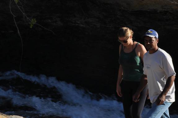 Cachoeira em rio do Complexo da Zilda em Carrancas - MG