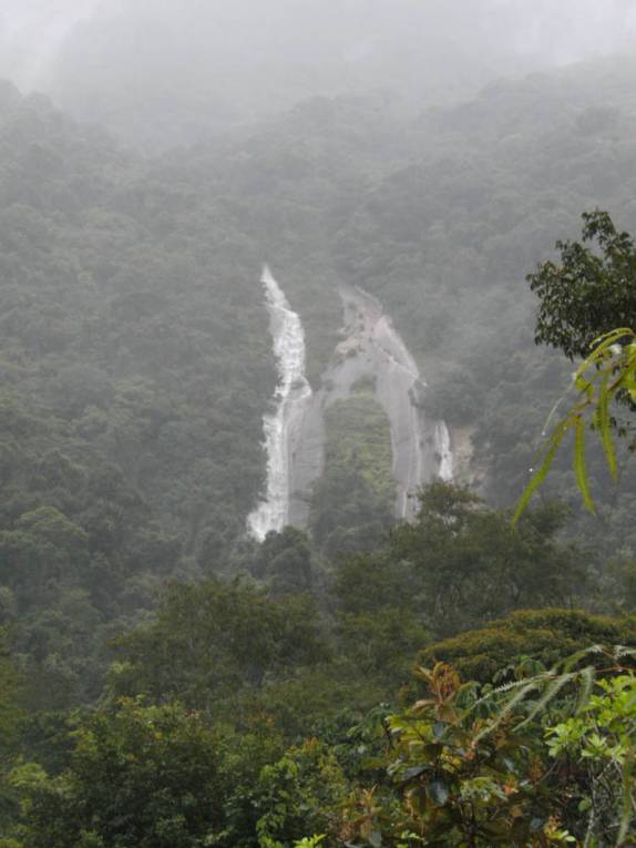 Cachoeira na estrada entre Abraão e Dois Rios, na Ilha Grande - RJ Cachoeira na estrada entre Abraão e Dois Rios, na Ilha Grande - RJ