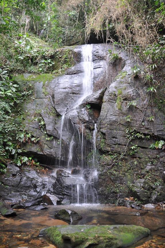 Cachoeira na parte sul da Juréia Cachoeira na parte sul da Juréia