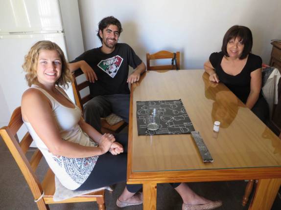 Café da manhã na casa da mãe do Jorge, em Córdoba, na Argentina