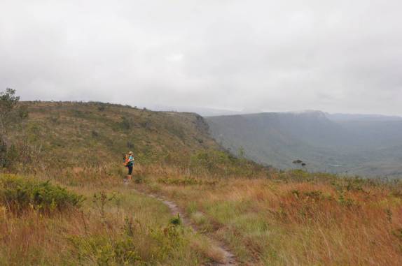 Caminhando no Vale do Pati, na Chapada Diamantina - BA Caminhando no Vale do Pati, na Chapada Diamantina - BA