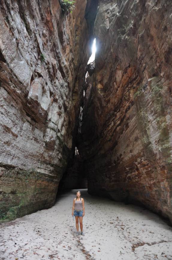 canyon do Riacho do Boi, no Parque Nacional da Serra das Confusões, no sul do Piauí