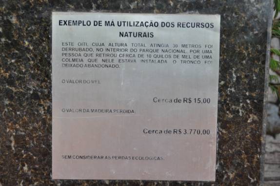 Cartazes no Museu do Homem Americano em São Raimundo Nonato - PI