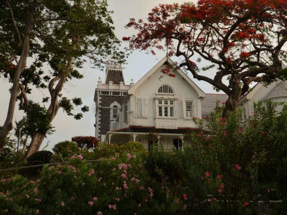 Casa do governador-geral de Santa Lúcia, em Castries