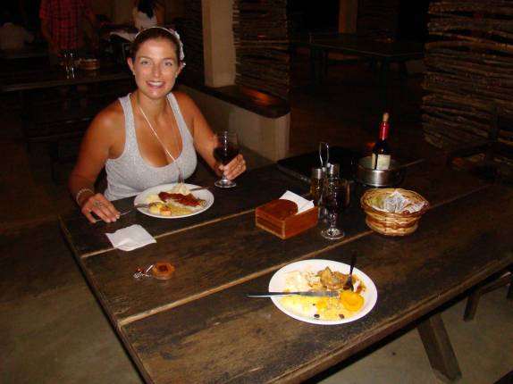 Ceia de reveillon no Hotel Fazenda Pai Mateus, em Cabaceiras - PB