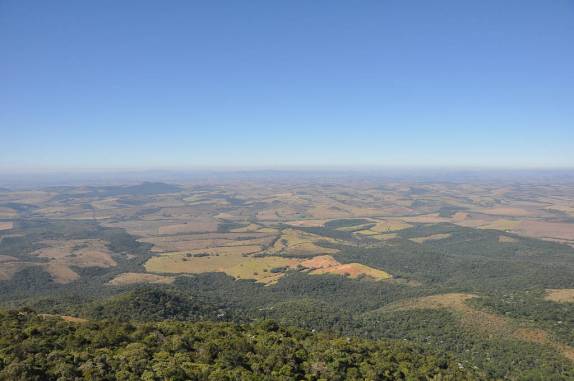 Cenário em cima da Serra das Broas em Carrancas - MG