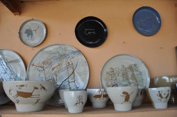 Cerâmica à venda na Serra da Capivara, próximo à São Raimundo Nonato - PI