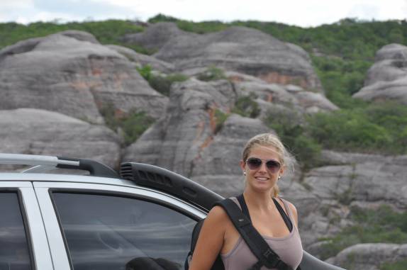 Chegando ao Parque Nacional da Serra das Confusões, no sul do Piauà Chegando ao Parque Nacional da Serra das Confusões, no sul do PiauÃ