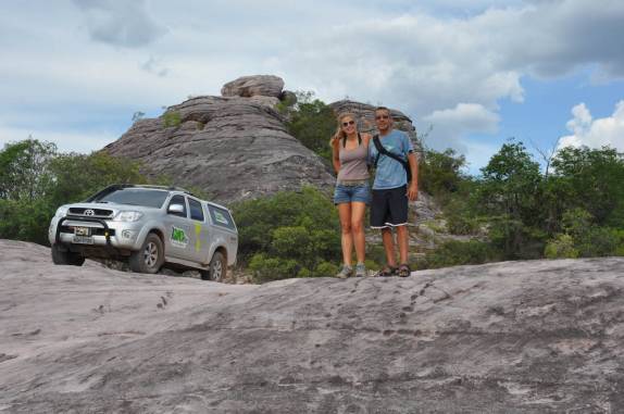 Chegando ao Parque Nacional da Serra das Confusões, no sul do Piauí