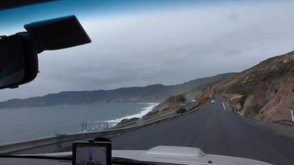 Chegando com chuva em Tijuana, na fronteira do México com os Estados Unidos
