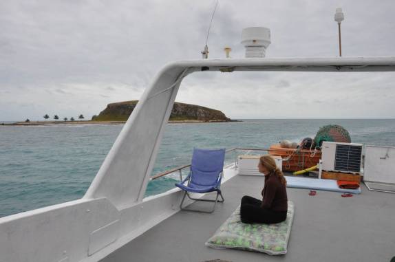 Chegando em Abrolhos - BA