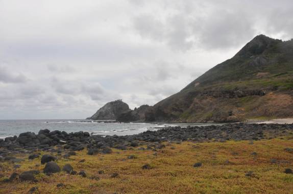 Chegando na Praia do Atalaia, em Fernando de Noronha - PE Chegando na Praia do Atalaia, em Fernando de Noronha - PE