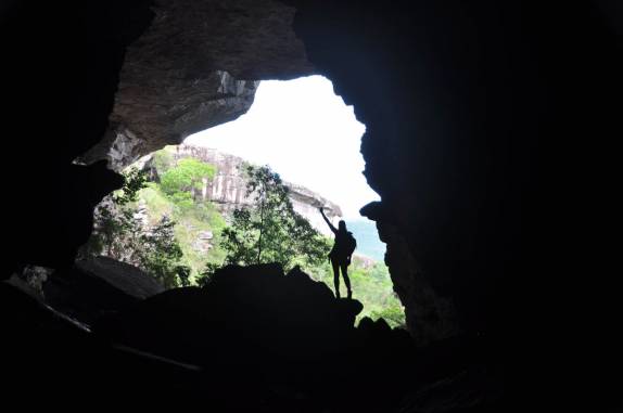 Chegando na saída do Lapão, em Lençóis, na Chapada Diamantina - BA